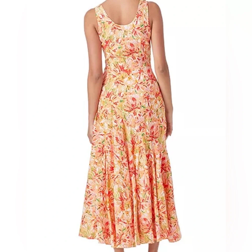 Endless Rose Women's Floral-Print Sleeveless Slip Dress